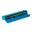 Шина TS-0609H 12 way в синем корпусе Энергия - Электрика, НВА - Щитки и аксессуары для монтажа - Шины нулевые - магазин электрооборудования amperomvolt.ru